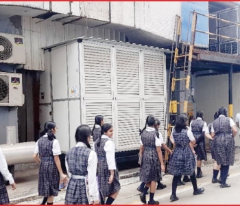 Visit by students to Udaipur Beverages Pvt Ltd (Coca Cola Company) Jabalpur