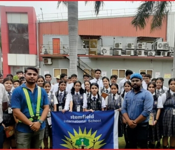 Visit by students to Udaipur Beverages Pvt Ltd (Coca Cola Company) Jabalpur