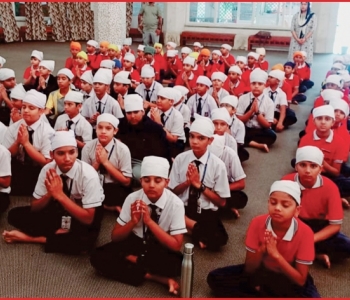 Visit by students to Gurudwara Gourighat Jabalpur