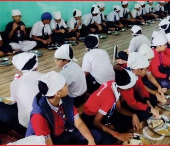 Visit by students to Gurudwara Gourighat Jabalpur